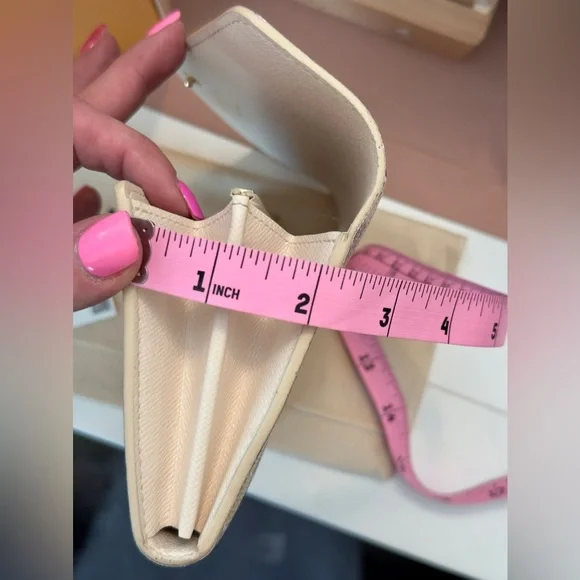 Louis Vuitton Limited Edition Nautical Damier Azur Portefeiulle Sarah Wallet - Picture 14 of 15